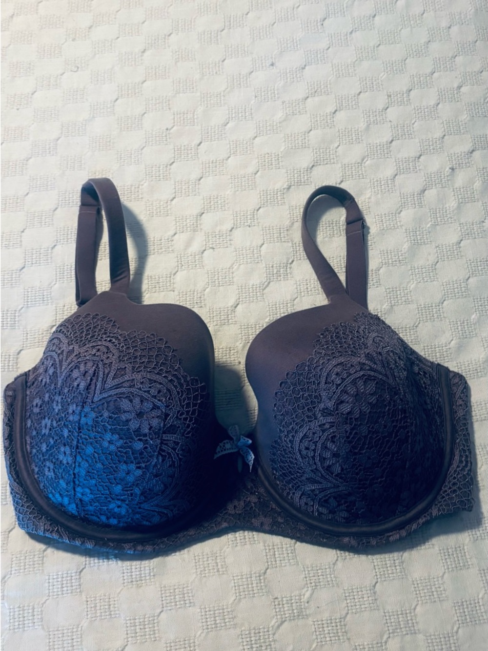Victoria's Secret Purple Lace Push-Up Bra